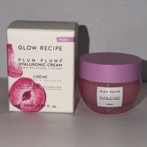 Glow Recipe Plum Plump Hyaluronic Cream Mini 0.67 Oz. NEW IN BOX!
